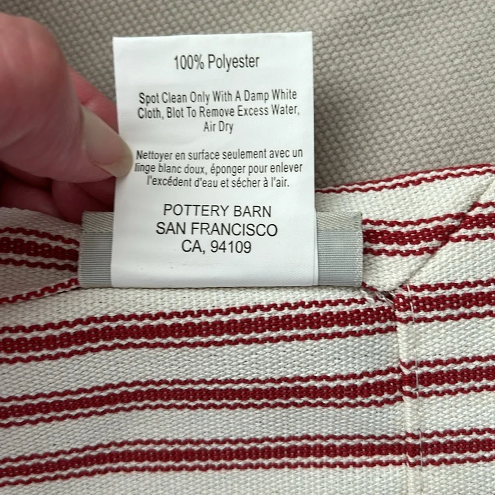 Pottery Barn Nappe Outdoor Tablecloth